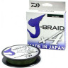 Шнур DAIWA J-Braid X4 0,33мм 135м Dark green 12741-033